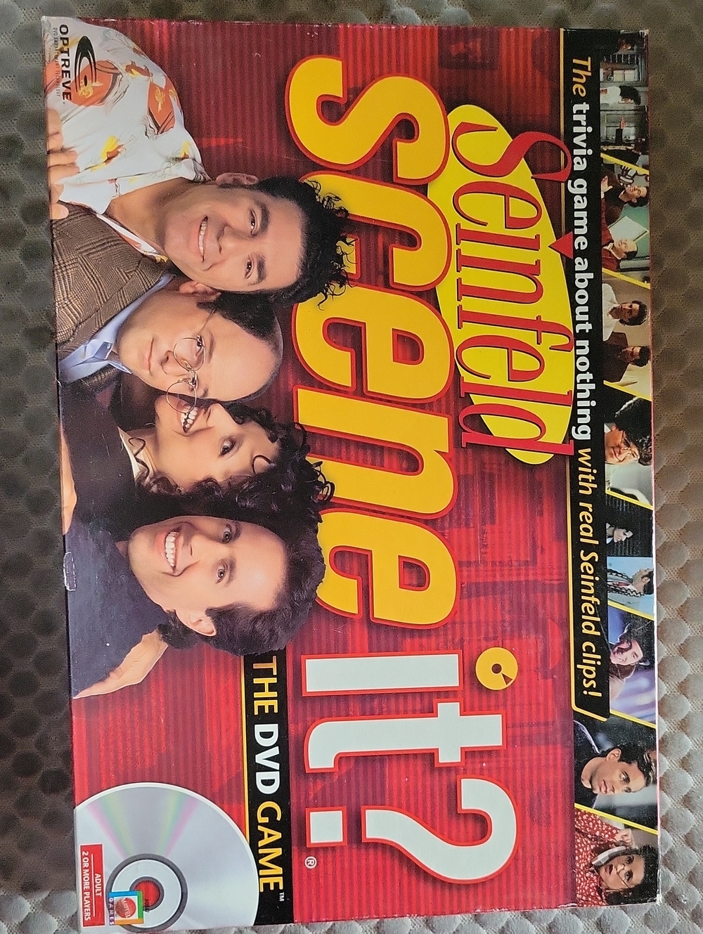 Seinfeld Scene It: The DVD Game - Red Trivia Board Game